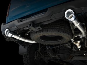 RAM 1500 Performance Exhaust - Rear - AWE Tuning - 0FG Dual Rear Exit Cat-Back - Chrome Silver - `09-`18